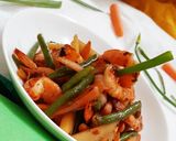 A picture of step 9 of Grilled Honey Prawn with Veggies.