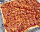 Foto langkah ke 9 dari resep Pizza Sosis.