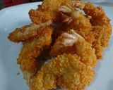 Foto langkah ke 5 dari resep Udang Renyah Balut Panko.