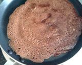 A picture of step 3 of Ragi Dosa.