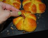 A picture of step 21 of Stuffed spicy pumpkin bread.