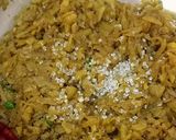 A picture of step 3 of Thor (Banana Stem) Bhaja Bengali Style.