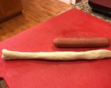 A picture of step 3 of Easy Pretzel Dogs.
