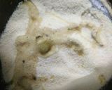 A picture of step 1 of Suji ki kachodi.