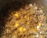A picture of step 4 of Chili batch 5.