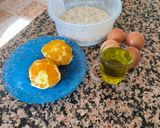 A picture of step 1 of Oat and Orange Cake.