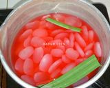 Foto langkah ke 3 dari resep Es Campur Puding Lumut.