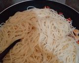 Foto langkah ke 6 dari resep Spicy shrimp spagheti.