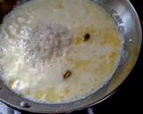 A picture of step 6 of Caramel Palada pradhaman payasam.