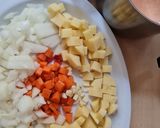 Foto del paso 2 de la receta: Sopa de lentejas rojas o coral 🥣 ideal principiantes (a no asustarse por la lista larga de ing. 😉)