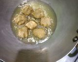 A picture of step 2 of Banana Stem kofta Curry.