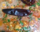 A picture of step 5 of Frijoles Charros.