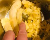 Φωτογραφία βήματος 1 της συνταγής Cookies χωρίς βούτυρο χωρίς ζάχαρη με γεύση μπανάνα βρώμη και σοκολάτα !