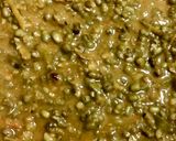 A picture of step 3 of Coconut Green Grams Curry.