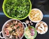 Hình bước làm 4 của món Lẩu gà lá é🐓