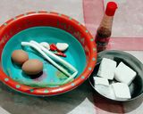 Foto langkah ke 1 dari resep Tahu Telur Kukus.