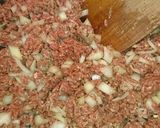 A picture of step 2 of XXXX Hot Beef Enchiladas.