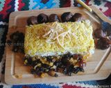 A picture of step 5 of Rice with Toasted Noodles (Reshteh Polow رشته پلو).