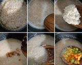 รูปขั้นตอนการทำที่ 1 ของ โจ๊กทูโทนสามสี "Quick&Easy Oat Rice+Sticky Rice Porridge"