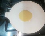 A picture of step 4 of Chinese roll.