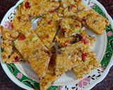 A picture of step 4 of Dry fruit chikki.