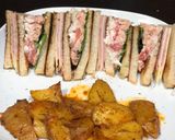 Foto del paso 3 de la receta: Patatas cajún (10 minutos) y sándwich especial !!!!