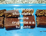 Foto del paso 8 de la receta: Turrón con chocolate y avena crujiente o a tu gusto
