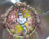 Foto del paso 2 de la receta: Espinacas con jamón, ajo, pasas y huevo cocido Thermomix