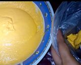 A picture of step 7 of Rava Jalebi.