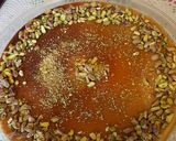 A picture of step 8 of Knafeh with Stretchy Cheese.
