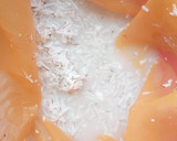 A picture of step 3 of Coconut milk without blender.