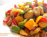A picture of step 9 of Baby Corn Pepper Fry.