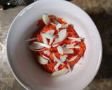 Foto langkah ke 2 dari resep Sambal tempoyak kukus (asam durian).