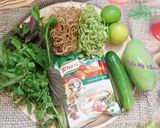 Hình bước làm 1 của món Gỏi Chay Thập Cẩm