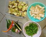 Foto langkah ke 1 dari resep Tumis terong ungu.