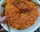 صورة لخطوة 3 من وصفة جت في دماغي اعمل اندومي 🍜 صحي فيلا نشوف الوصفه 💖💖