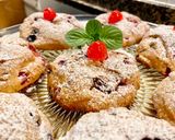 Foto del paso 15 de la receta: Galletas blandas con frutos del bosque “sin gluten” (Soft cookies with “gluten-free” berries)