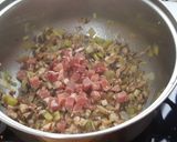 Foto del paso 5 de la receta: Risotto de hongos, jamón y Cabrales