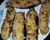 Foto del paso 6 de la receta: Berenjenas y calabacines rellenos de carne picada