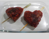 Foto del paso 3 de la receta: Hamburguesas de ternera maceradas al horno San Valentín