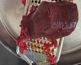A picture of step 1 of Beetroot Raita.
