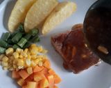 Foto langkah ke 3 dari resep 1096. Tuna Steak Grill Saus Cokelat.