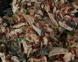 Foto langkah ke 3 dari resep Nasi Bakar Tongkol.