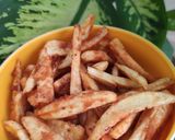बनाना फ्रेंच फ्राईज (banana french fries recipe in marathi) रेसिपी स्टेप 5 फोटो