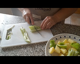 Foto del paso 3 de la receta: Crema de Pimientos Verdes