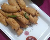 कच्चे केले के पकोड़े (kacche kele ki pakode recipe in Hindi) रेसिपी चरण 4 फोटो