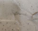 A picture of step 2 of Dahi bhalla.