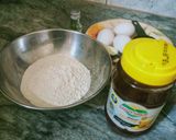 A picture of step 2 of Lemon honey tea cake(without oven).