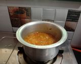 A picture of step 3 of Moong Dal Sabji.