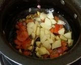 A picture of step 2 of Aloo palak ki sabji.